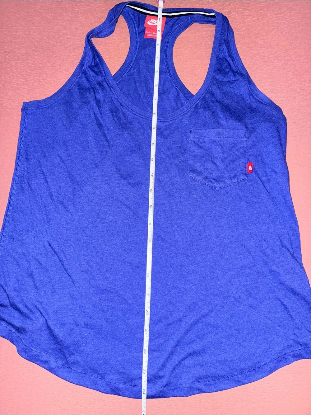 Nike blue Racerback Tank Top size medium